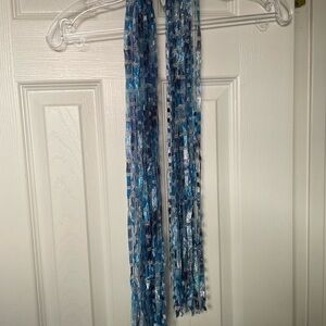 Blue and Silver Decorative Hanging Strands